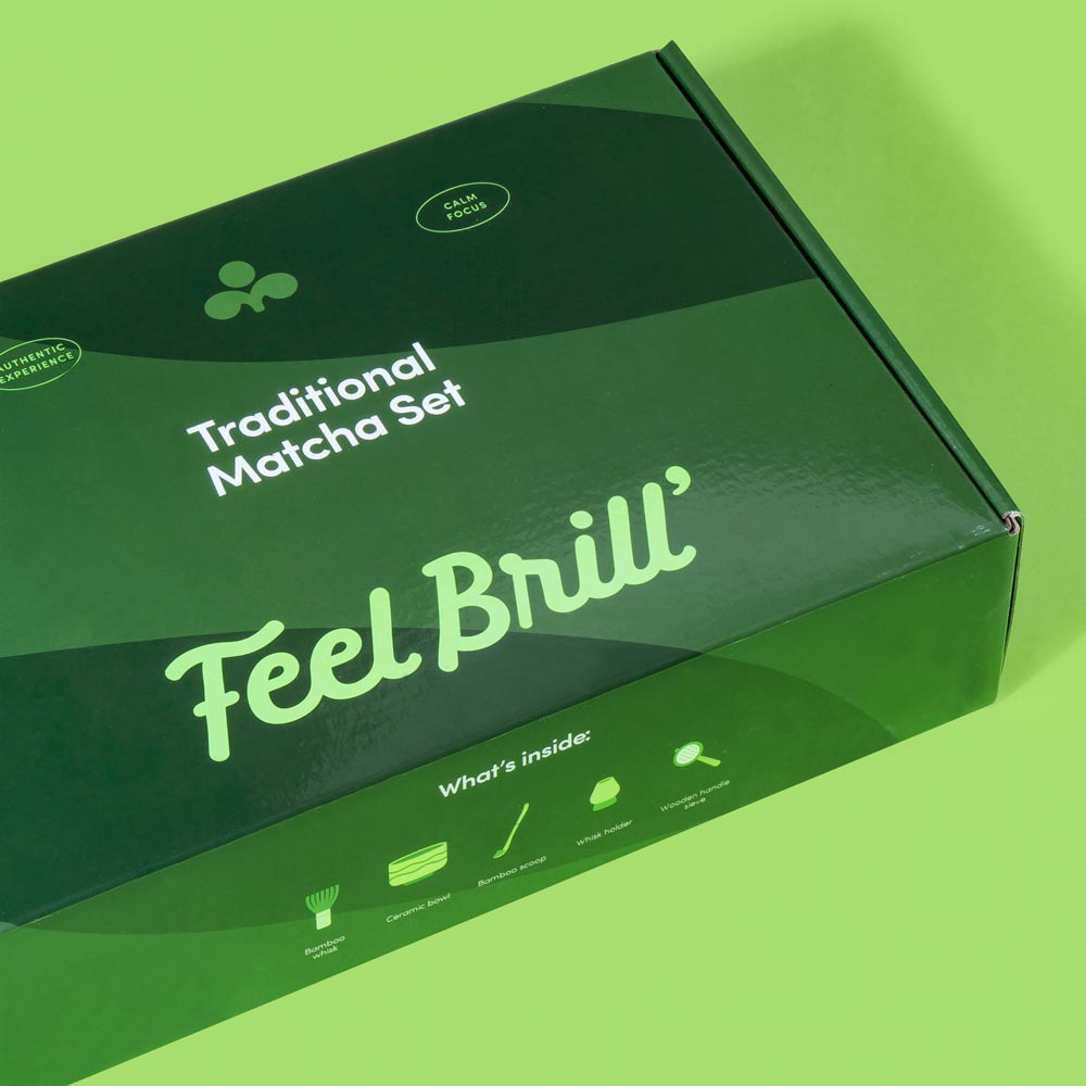 Tradicinis matcha rinkinys su klasikine matcha