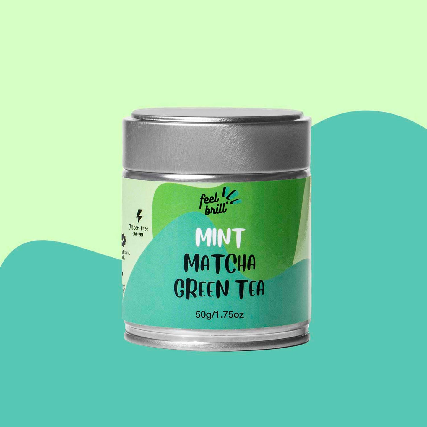 Matcha arbata su mėta