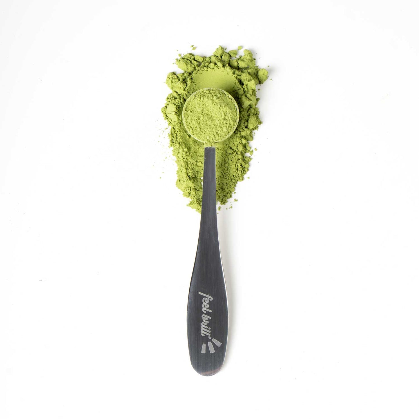 Matcha arbata su ciberzole - matcha with turmeric - feel brill