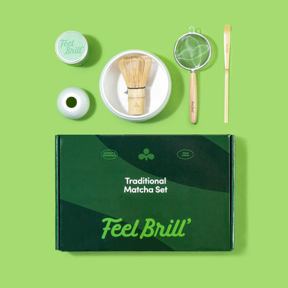 Tradicinis matcha rinkinys su klasikine matcha