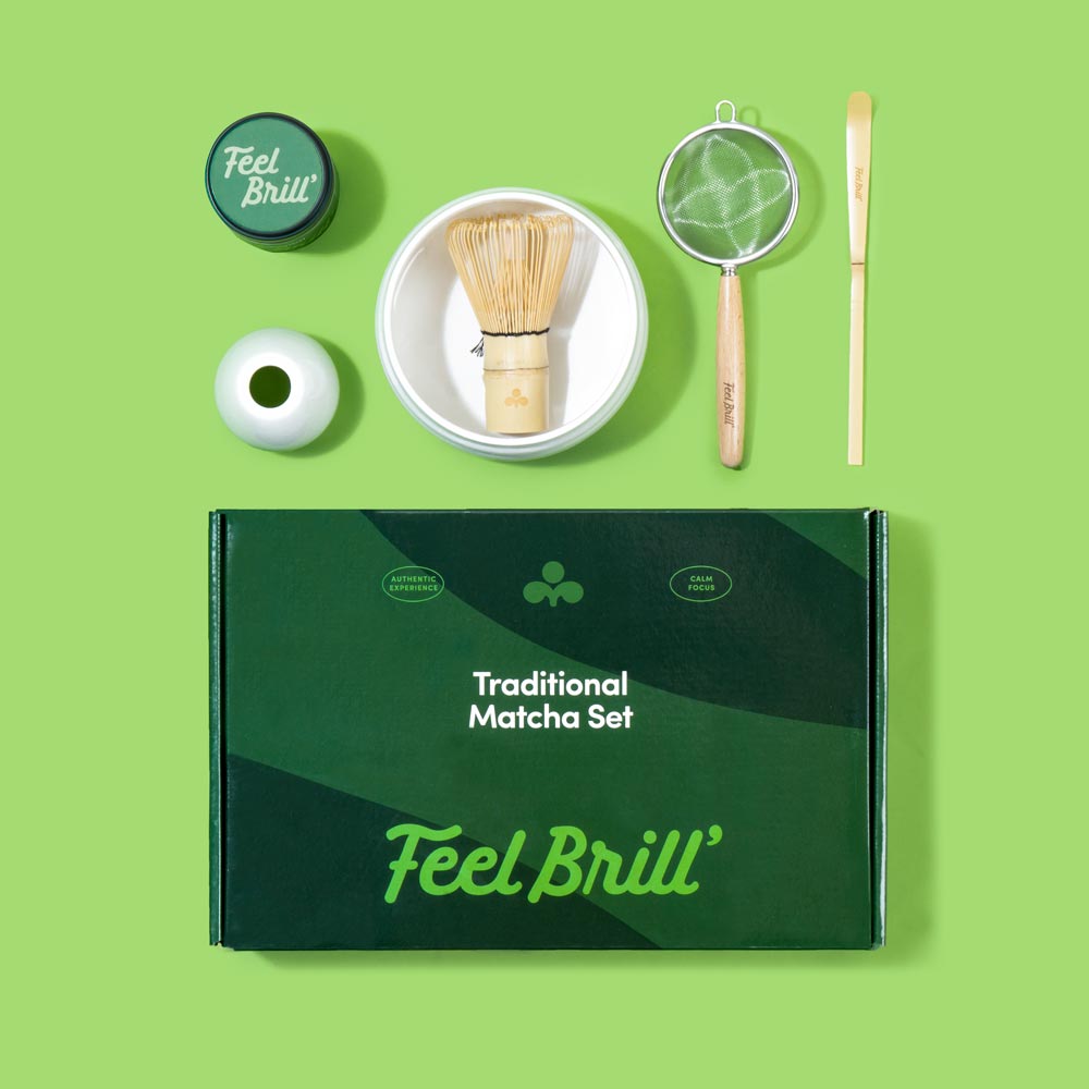 Matcha Rinkiniai Tradicinis matcha rinkinys su ceremonine matcha – Feel Brill