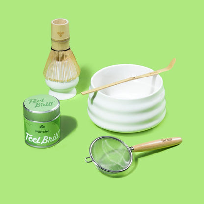 Tradicinis matcha rinkinys su klasikine matcha