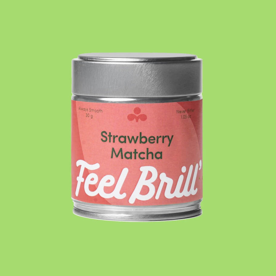 Matcha su braškėmis