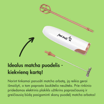 Modernus matcha rinkinys