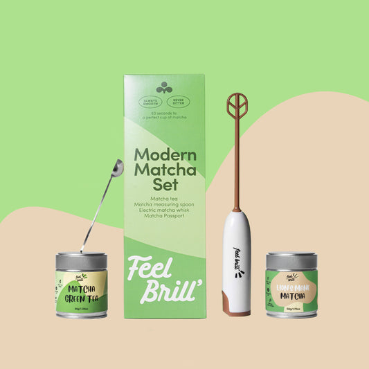 Pradedančiojo matcha rinkinys energijai ir koncentracijai