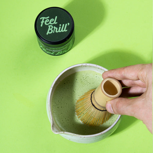 Ceremoninė matcha su šluotele